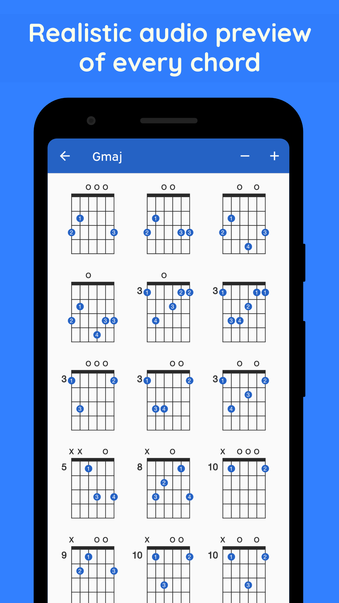 GtrLib Chords by JSplash Apps Guitar App