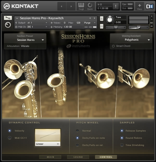 KVR Native Instruments releases eInstruments "Session Horns Pro" for Kontakt Player