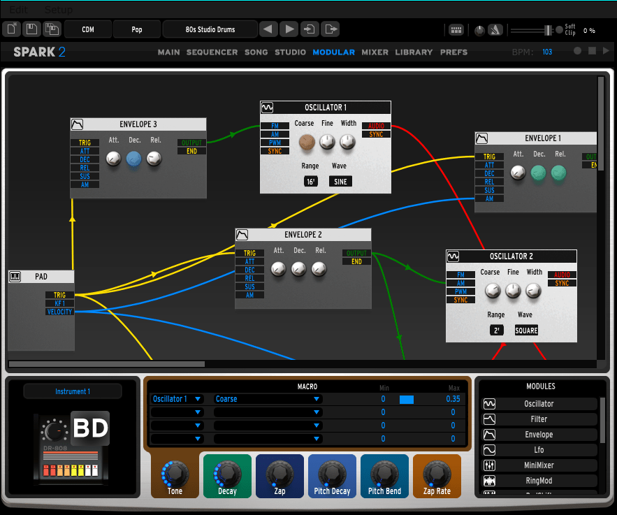 Arturia releases Spark 2 Drum Machine Software