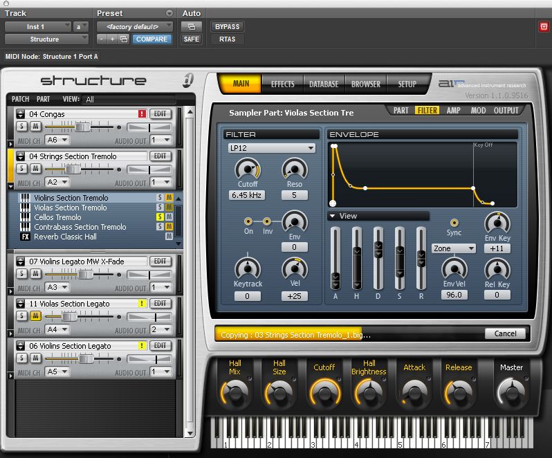 Structure by AIR Music Technology Sampler / WorkStation Plugin VST