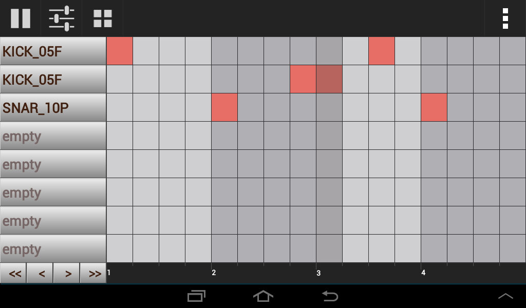 GrooveMixer by Flexbyte Software Beat Sequencer App