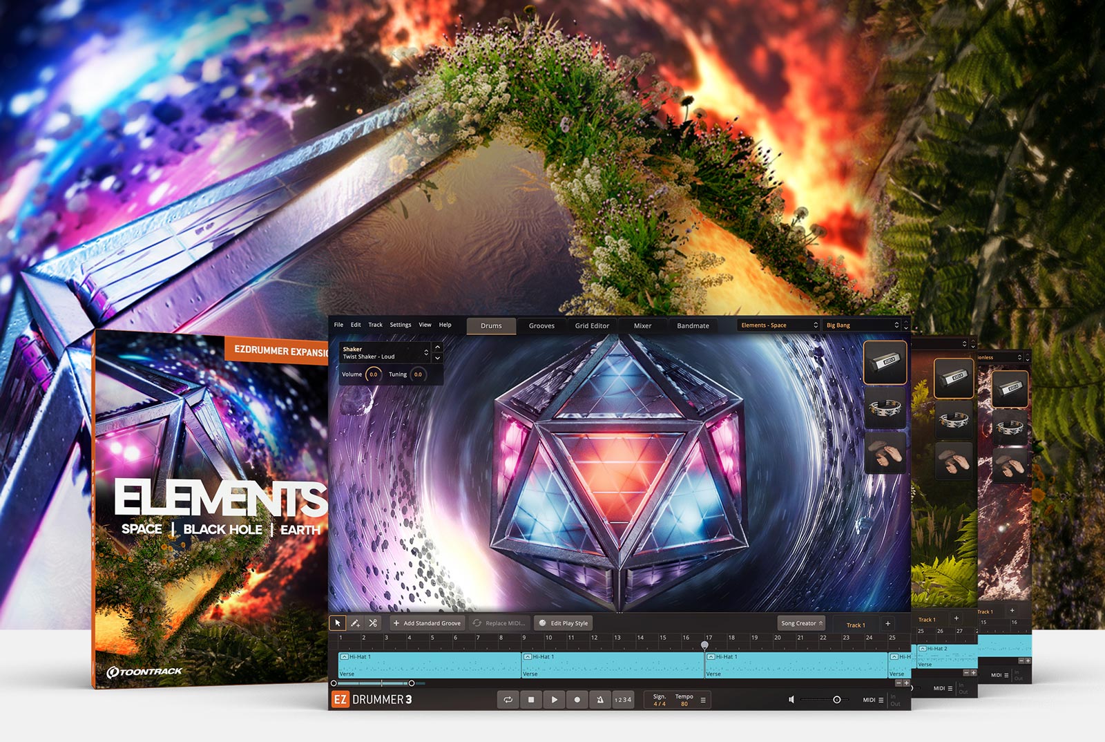 Toontrack releases Elements EZX Expansion for EZdrummer and Superior
