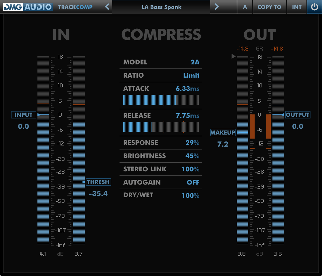 2 by DMG Audio Compressor Plugin VST VST3 Audio Unit AAX