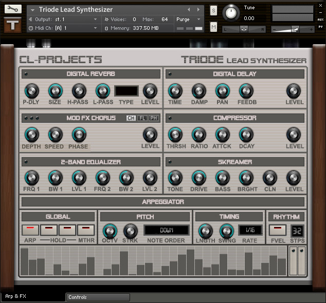 Triode Lead Synthesizer by CLProjects Synth