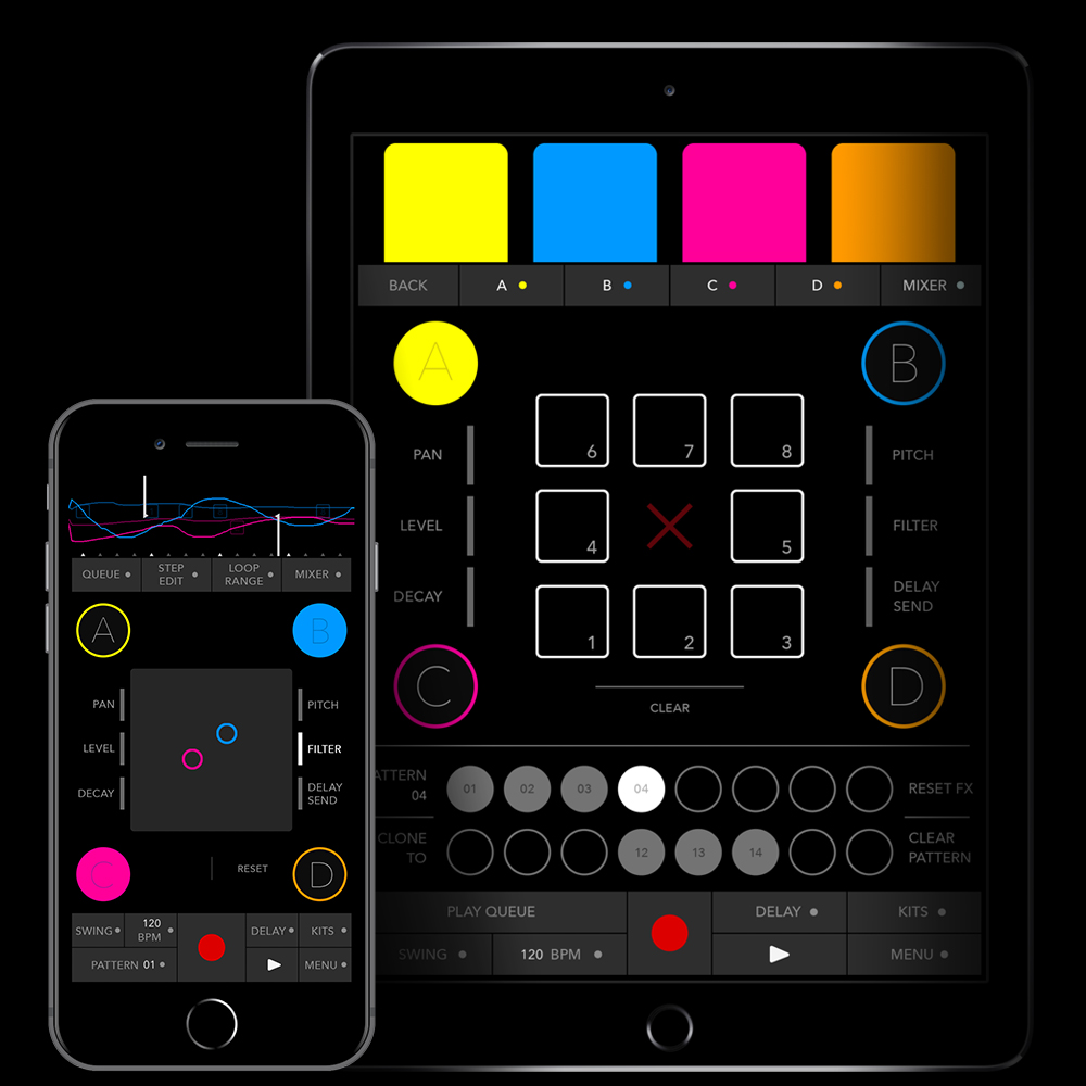 Triqtraq Jam Sequencer by Zaplin Music Beat Sequencer App