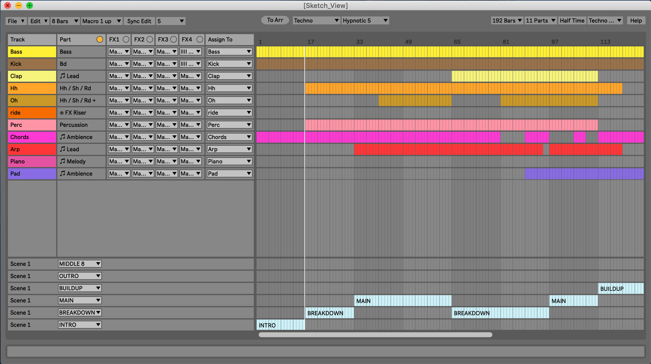 XY StudioTools releases Song Sketch tool to speed up song arrangement