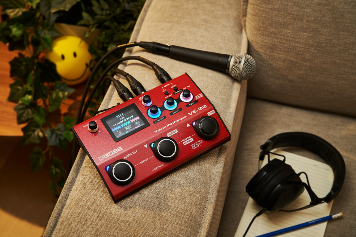 BOSS Announces VE-22 Vocal Performer