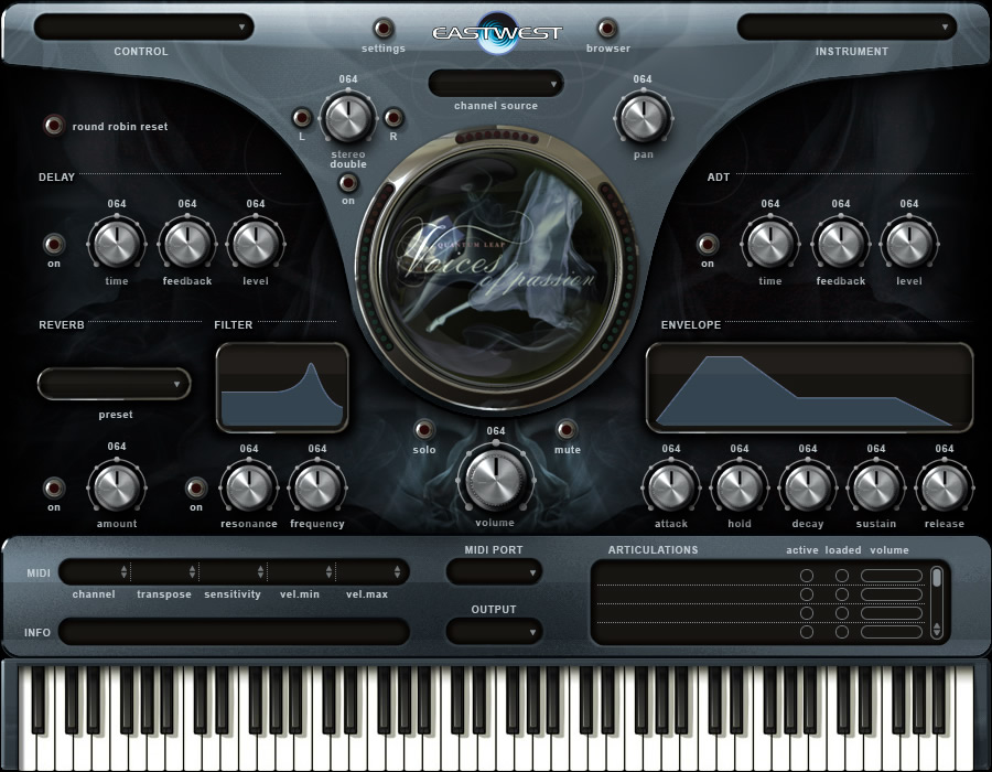 KVR Quantum Leap Voices Of Passion by EastWest Sound Module VST