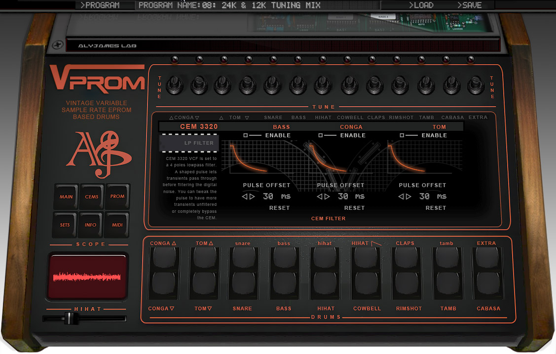 VProm Linn LM1 VST Drum Machine Overview Tutorial
