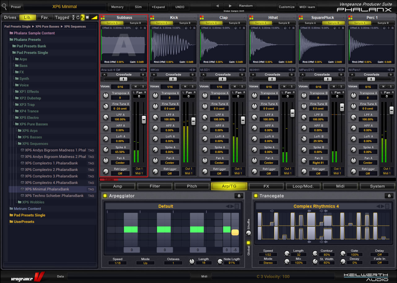 VPS Phalanx by Vengeance Sound Sampler/Sample Player Plugin VST VST3