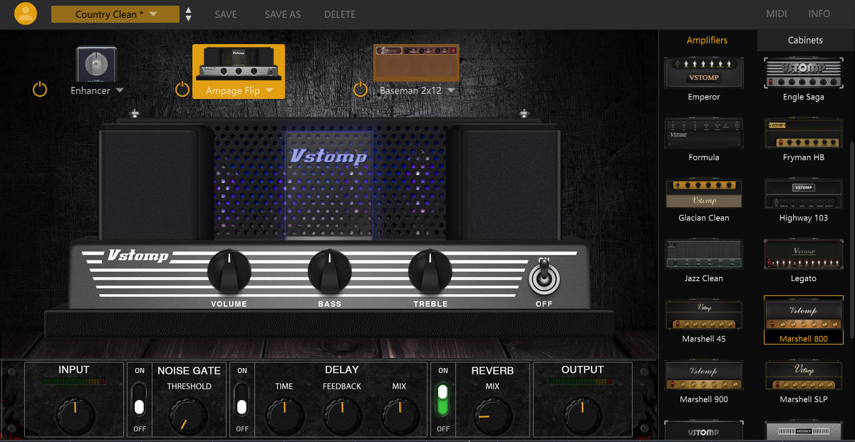 Electric Guitar T by Sound Magic Electric Guitar Plugin VST Audio Unit