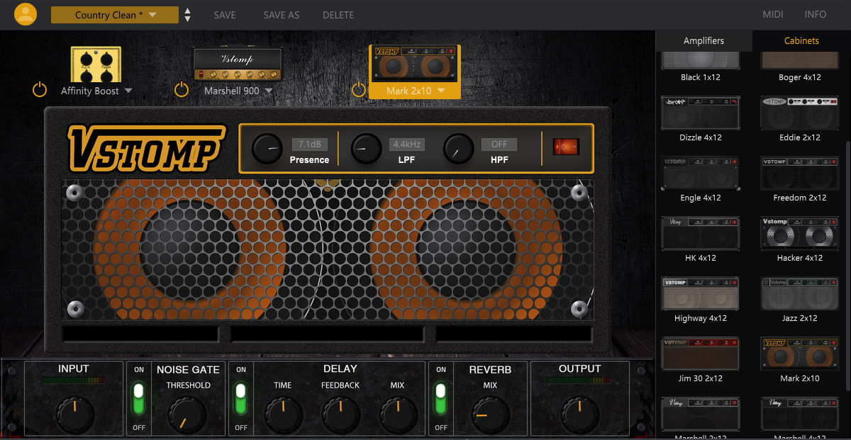 Electric Guitar S by Sound Magic Electric Guitar Plugin VST VST3