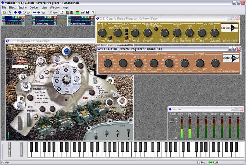 VSTHost by Hermann Seib Test Host Plugin Host VST VST3