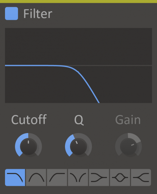 Filter by Kilohearts Filter Plugin VST VST3 Audio Unit AAX