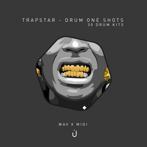 Trapstar Trap Drum Oneshots WAV / MIDI by Thenatan Trap