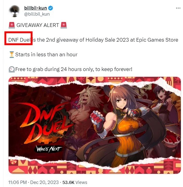 [Updating] Epic Game Store 17 Free Games leak In 2023