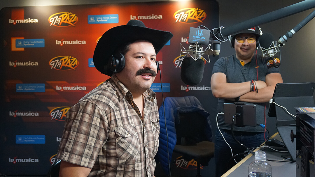 Tiburcio visitó Al Aire con el Terrible • 97.9 La Raza