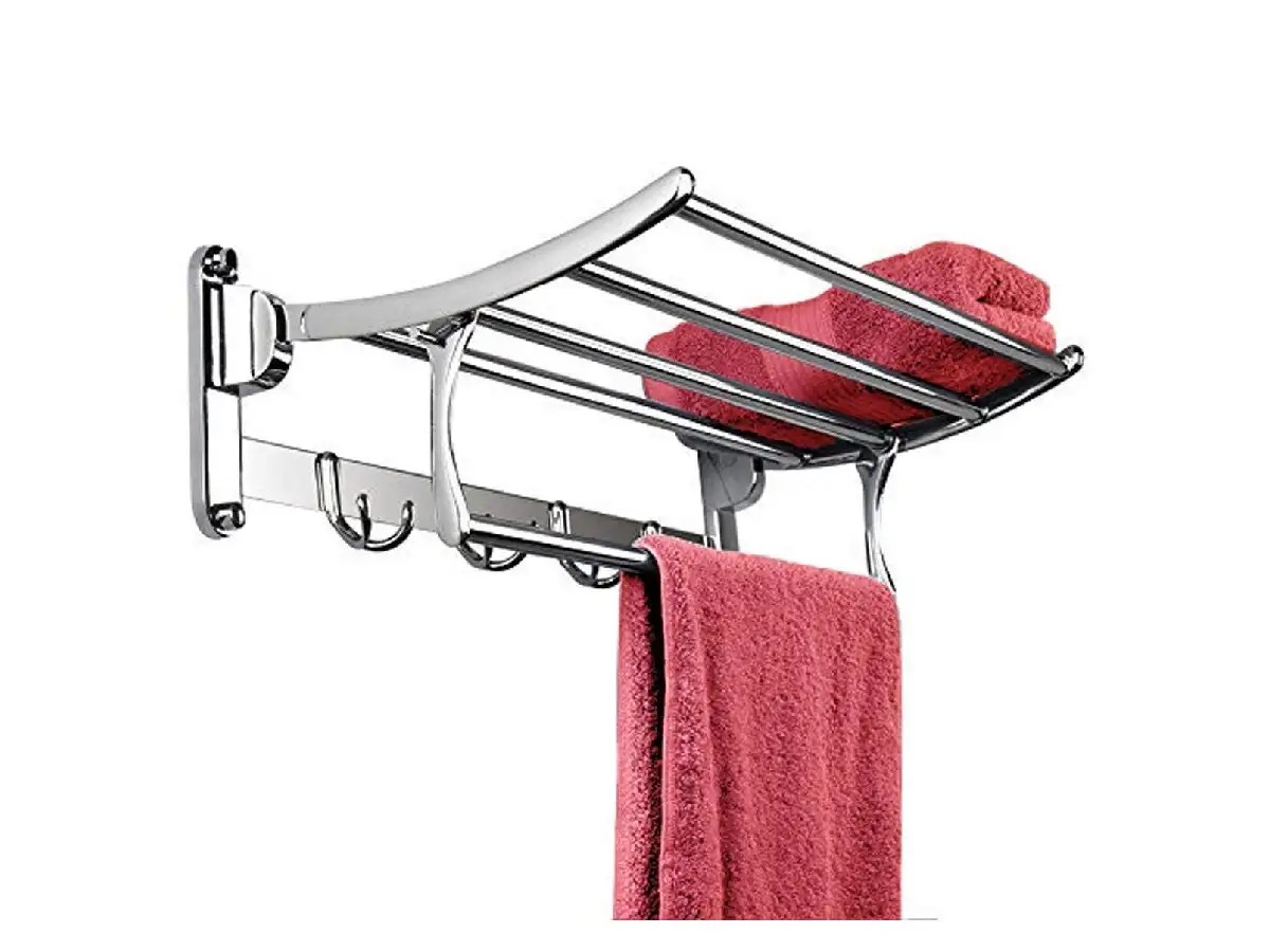 Towel rack बाथरूम में लगाएं ये Towel Racks, Amazon पर है उपलब्ध