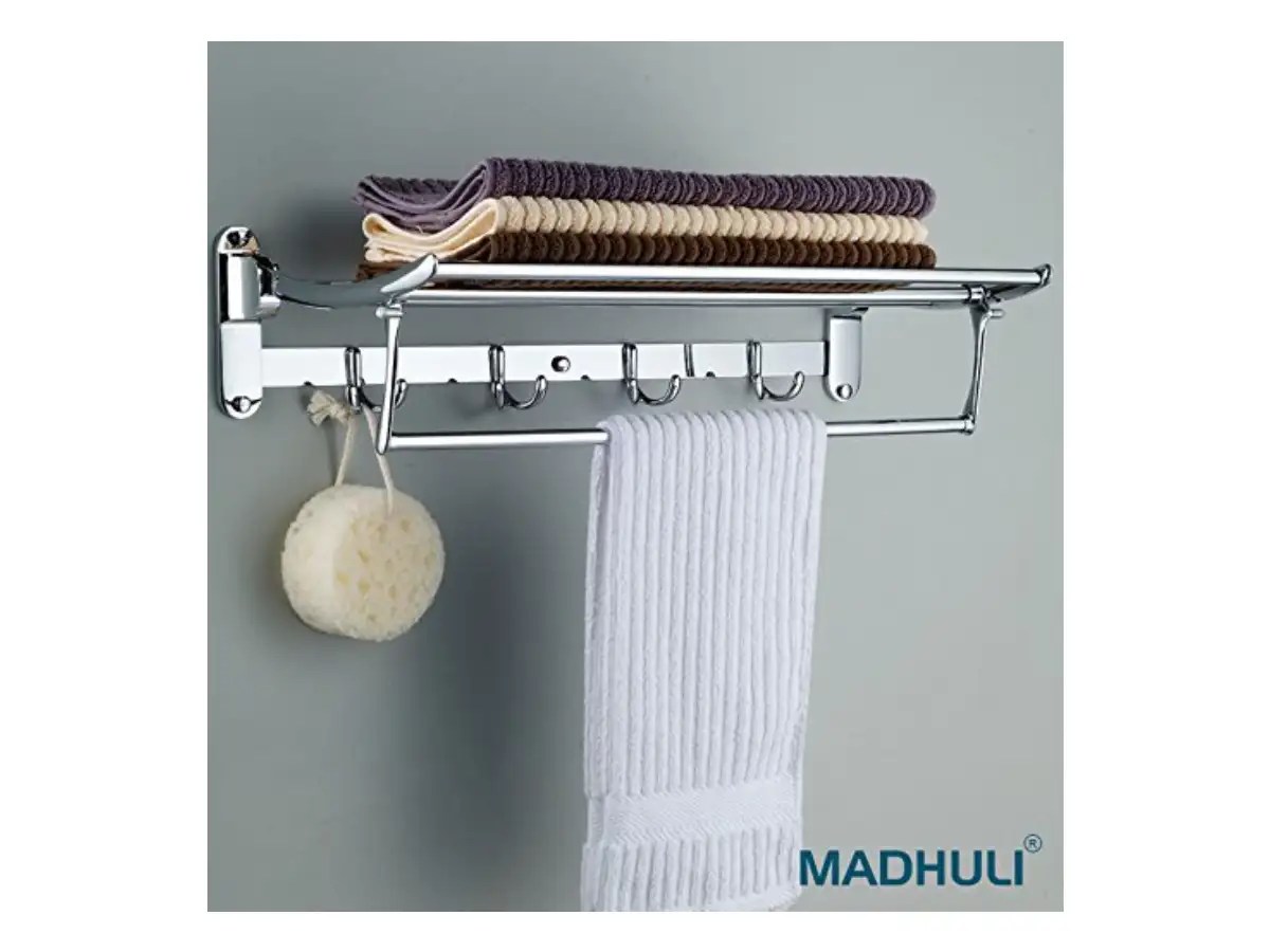 Towel rack बाथरूम में लगाएं ये Towel Racks, Amazon पर है उपलब्ध