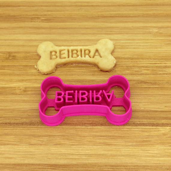 Custom Dog Bone Treat Cookie Cutter for Pets Layerica
