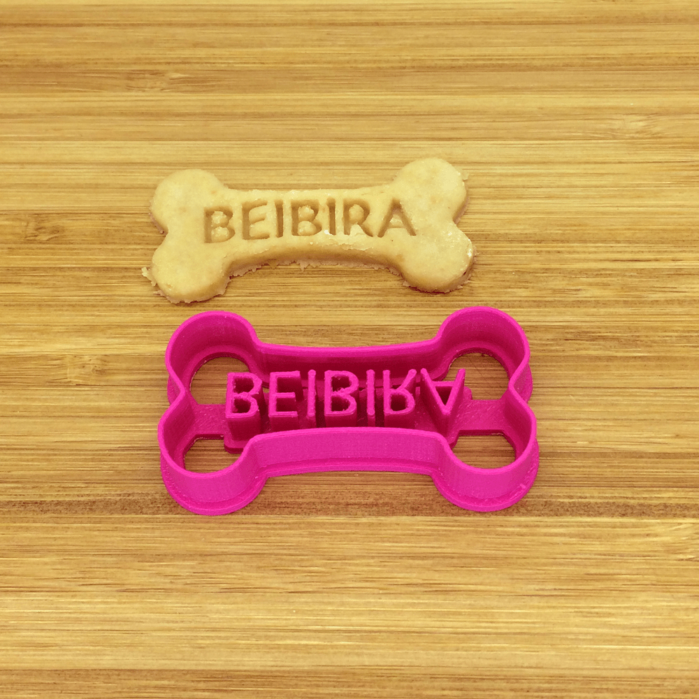 Custom Dog Bone Treat Cookie Cutter for Pets Layerica