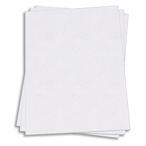 Stardust White Card Stock 8 1/2 x 11 65lb Cover LCI Paper