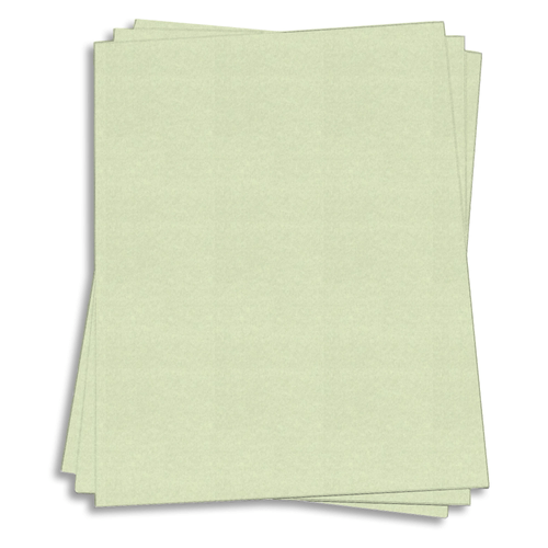 Celadon Green Card Stock 8 1/2 x 11 Astroparche Parchment 65lb Cover