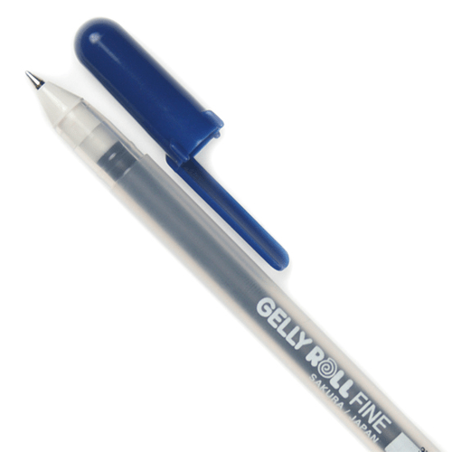 Gelly Roll Pen Fine Classic Royal LCI Paper