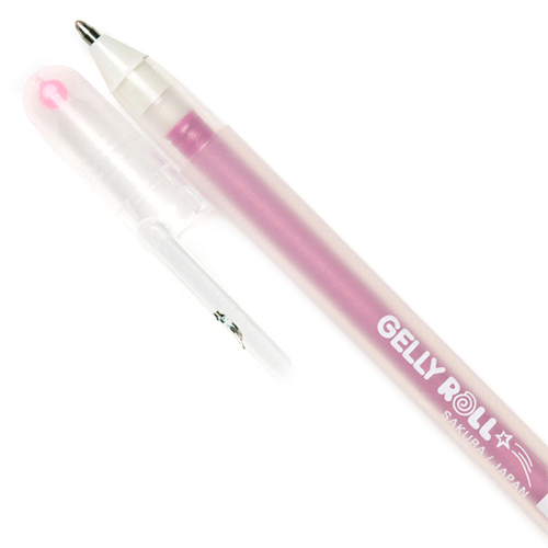 Gelly Roll Pen Stardust Pink LCI Paper