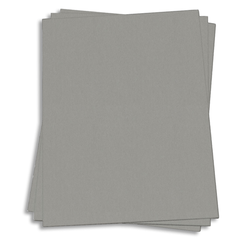 Cobblestone Gray Card Stock 27 x 39 Gmund Colors Felt 118lb Cover