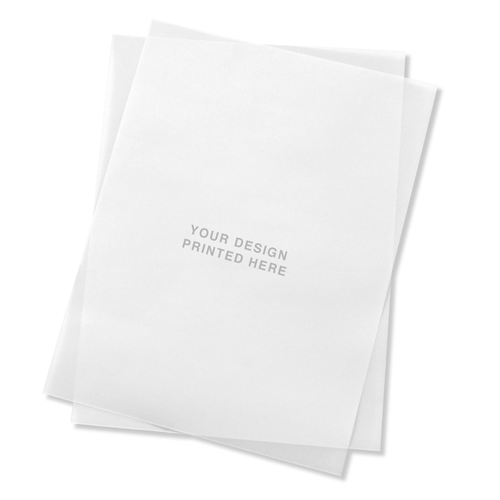 Printed Heavy Weight Fluorescent White Translucent Vellum LCI Paper