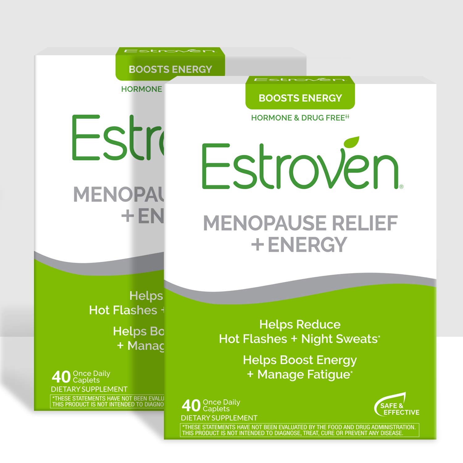 Estroven Energy Menopause Relief Dietary Supplement Safe Multi