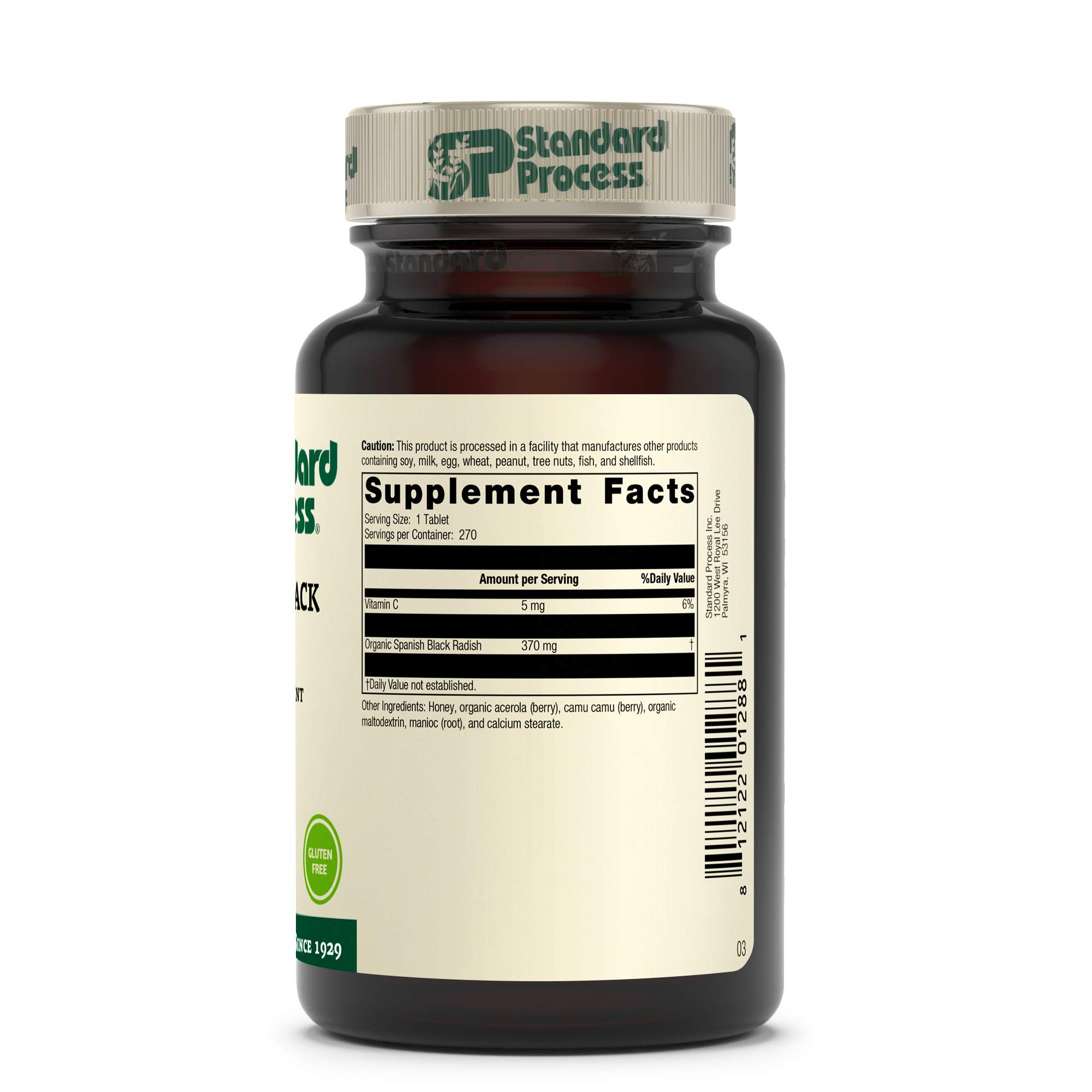 Standard Process Spanish Black Radish 270 Tablets LifeIRL