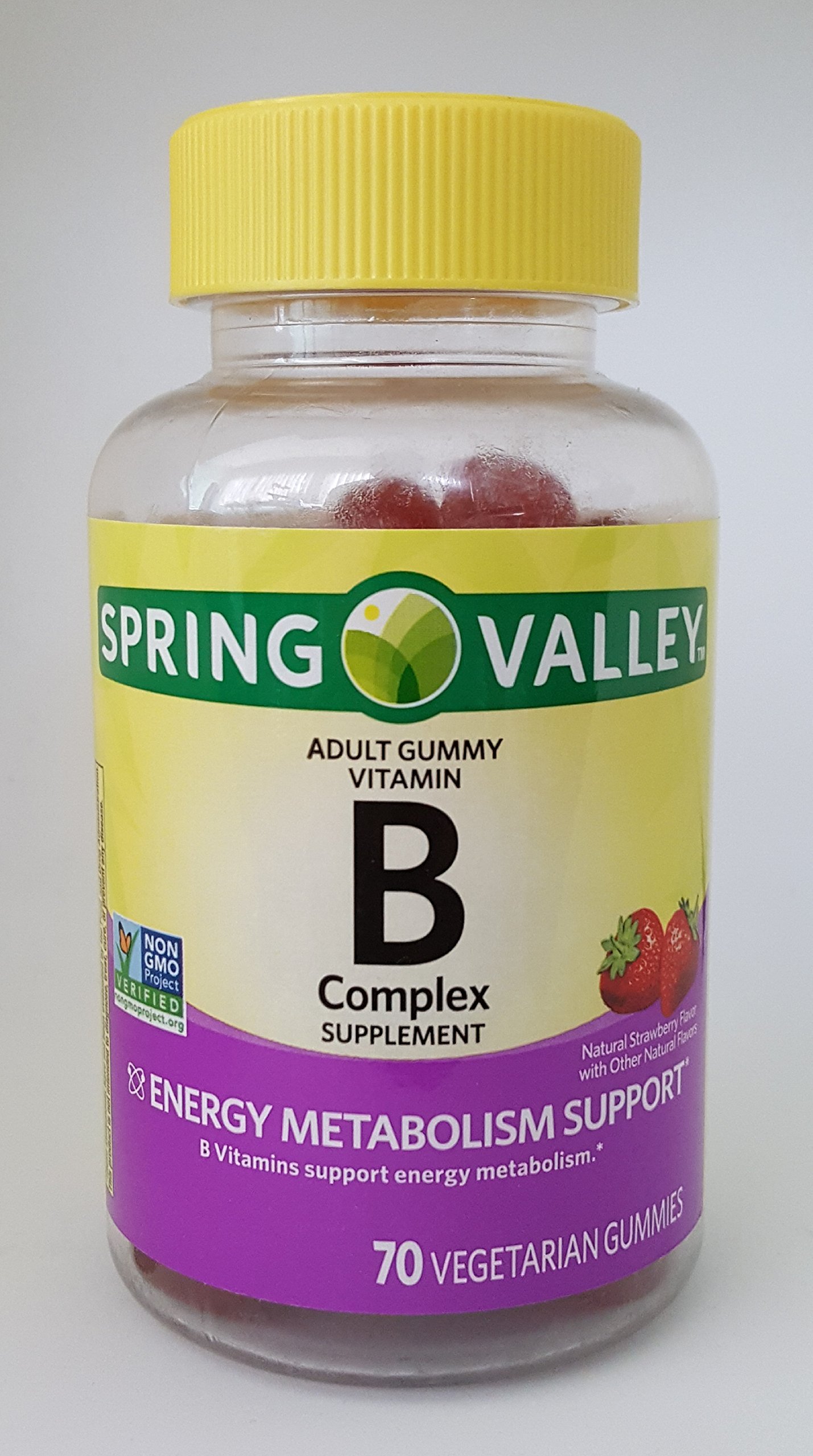 Spring Valley B Complex Supplement Energy Metabolism Support, 70