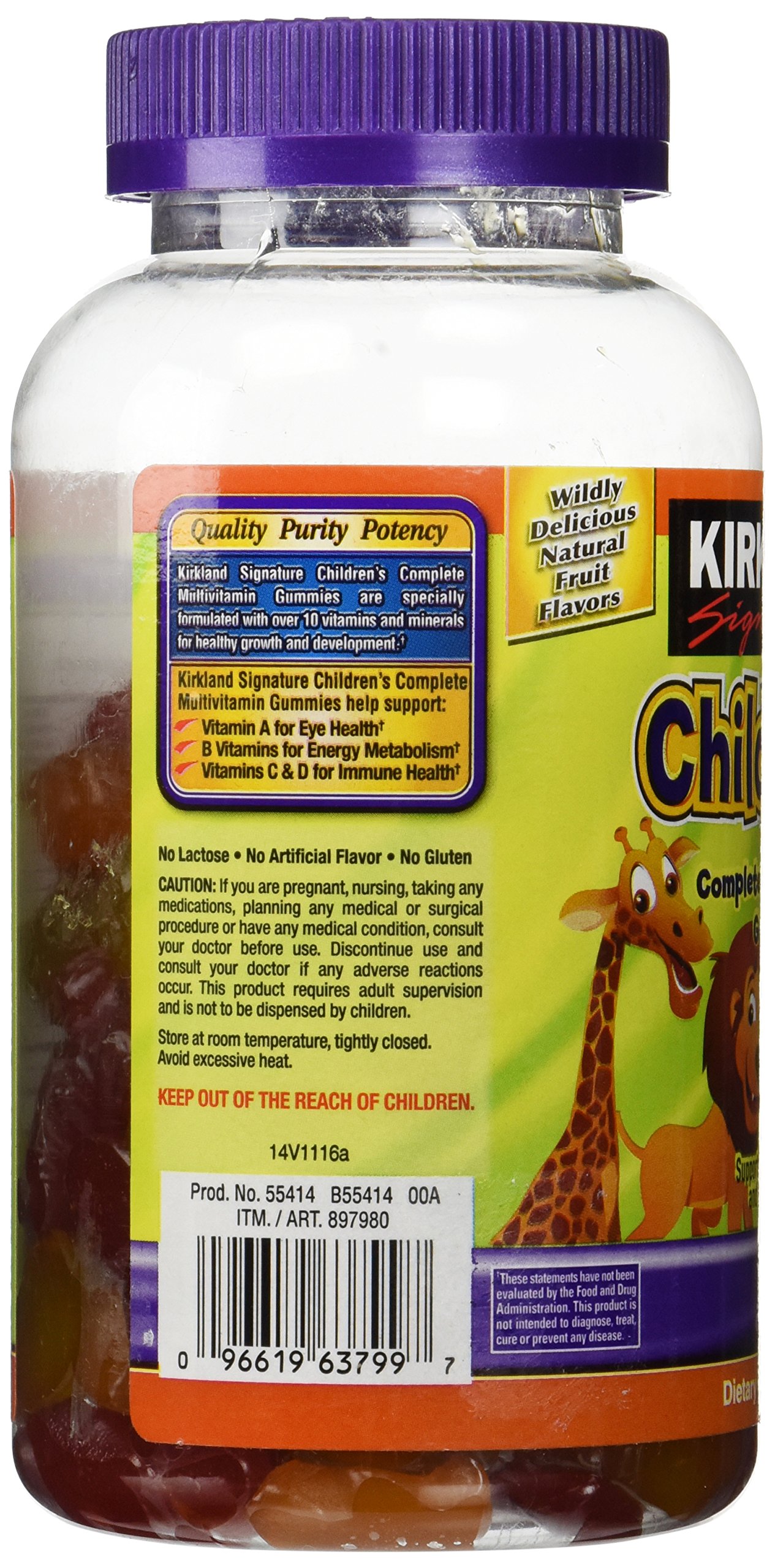 Kirkland Signature Children's Complete Multivitamin Gummies, 320 Count