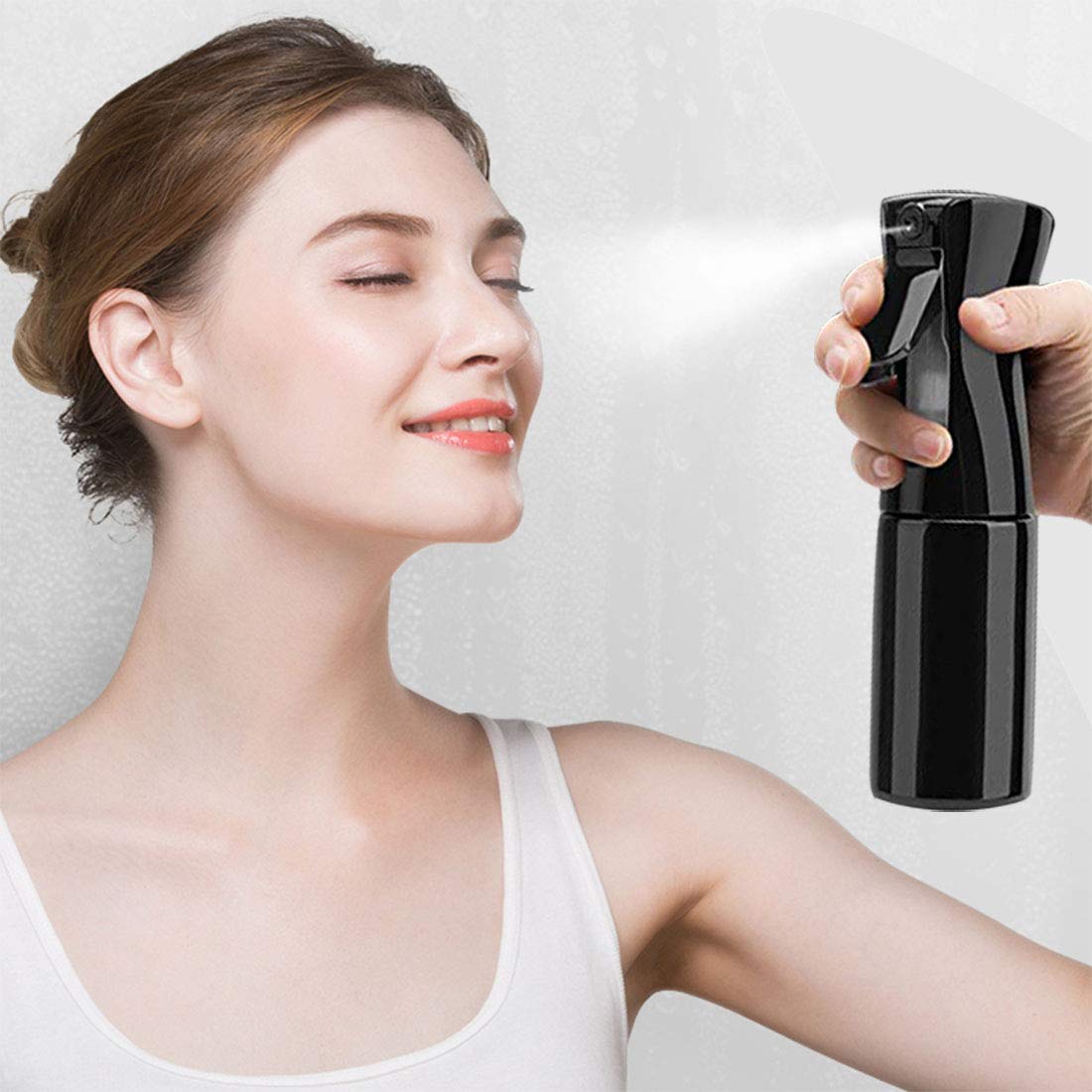 Hair Mister Spray Bottle for Hair, Yebeauty Hair Water Bottle Continuous Spray Water Mister