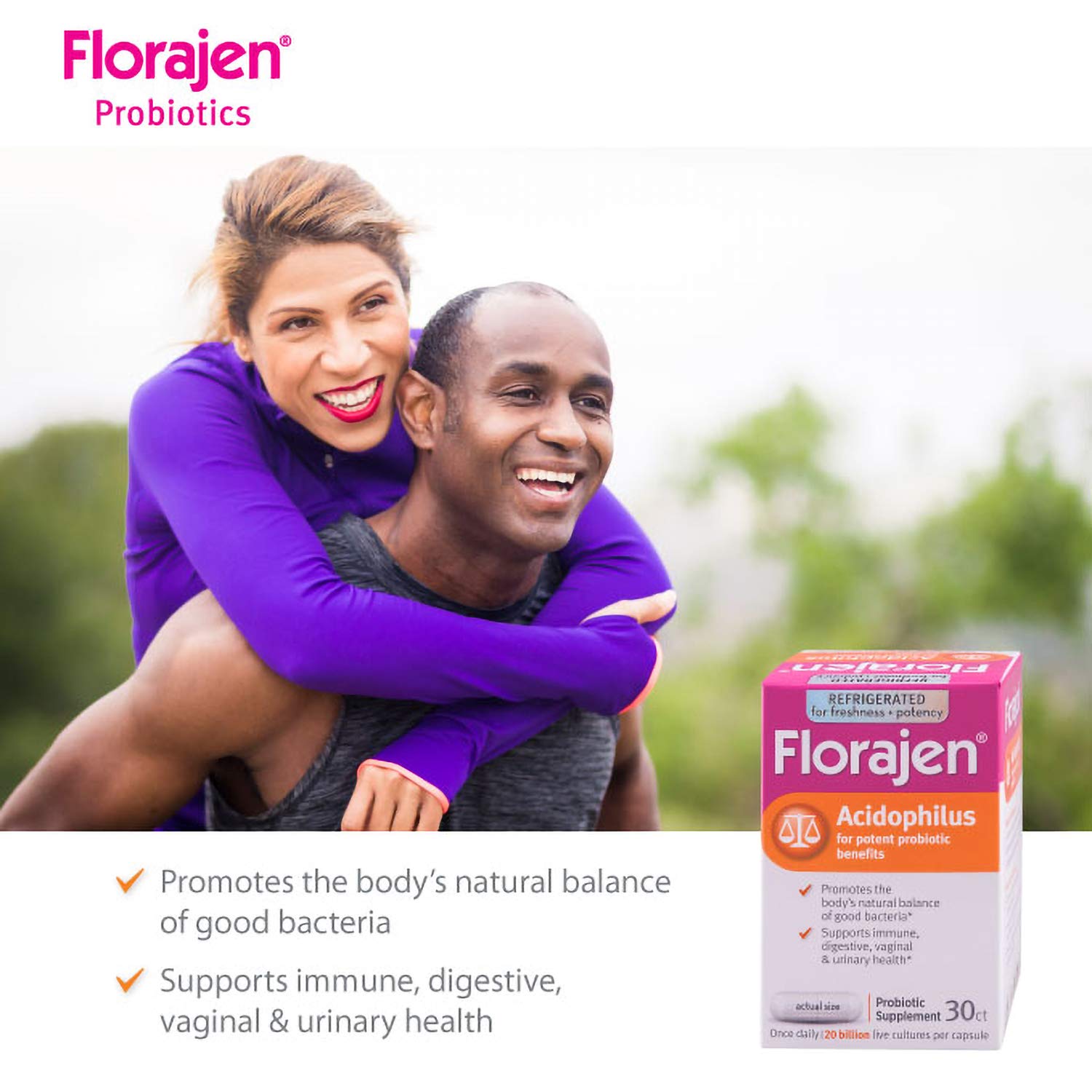 Florajen3 Digestion + Florajen Acidophilus Refrigerated Probiotics