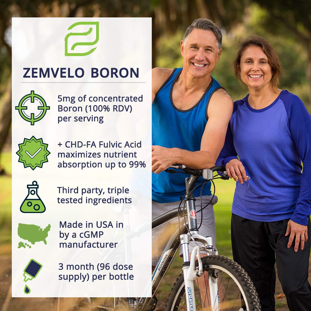 Mineralife Liquid Ionic Boron Natural Solution for Pain