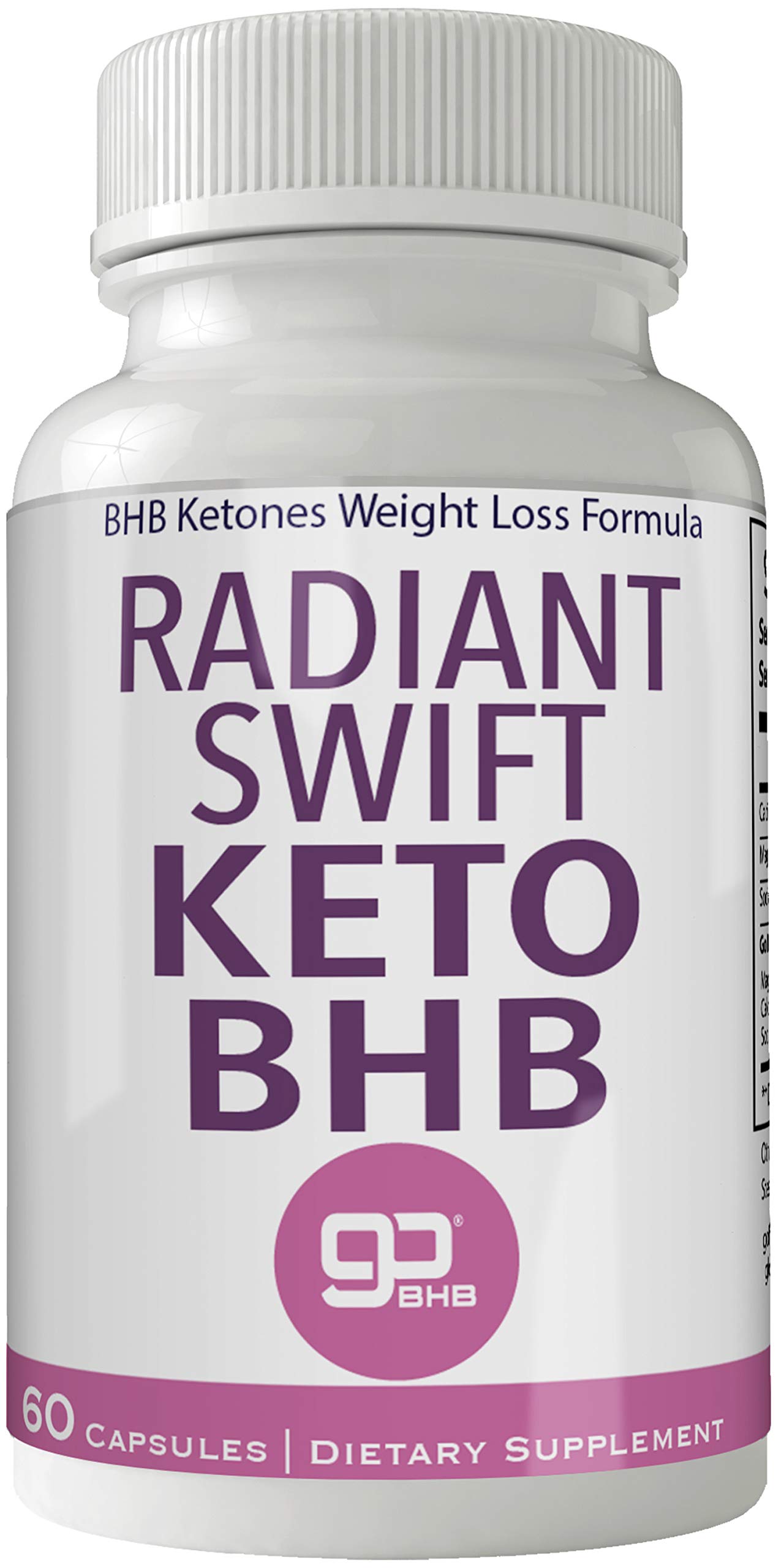 Radiant Swift Keto BHB 800mg Advanced Diet Pill Ketones Capsules
