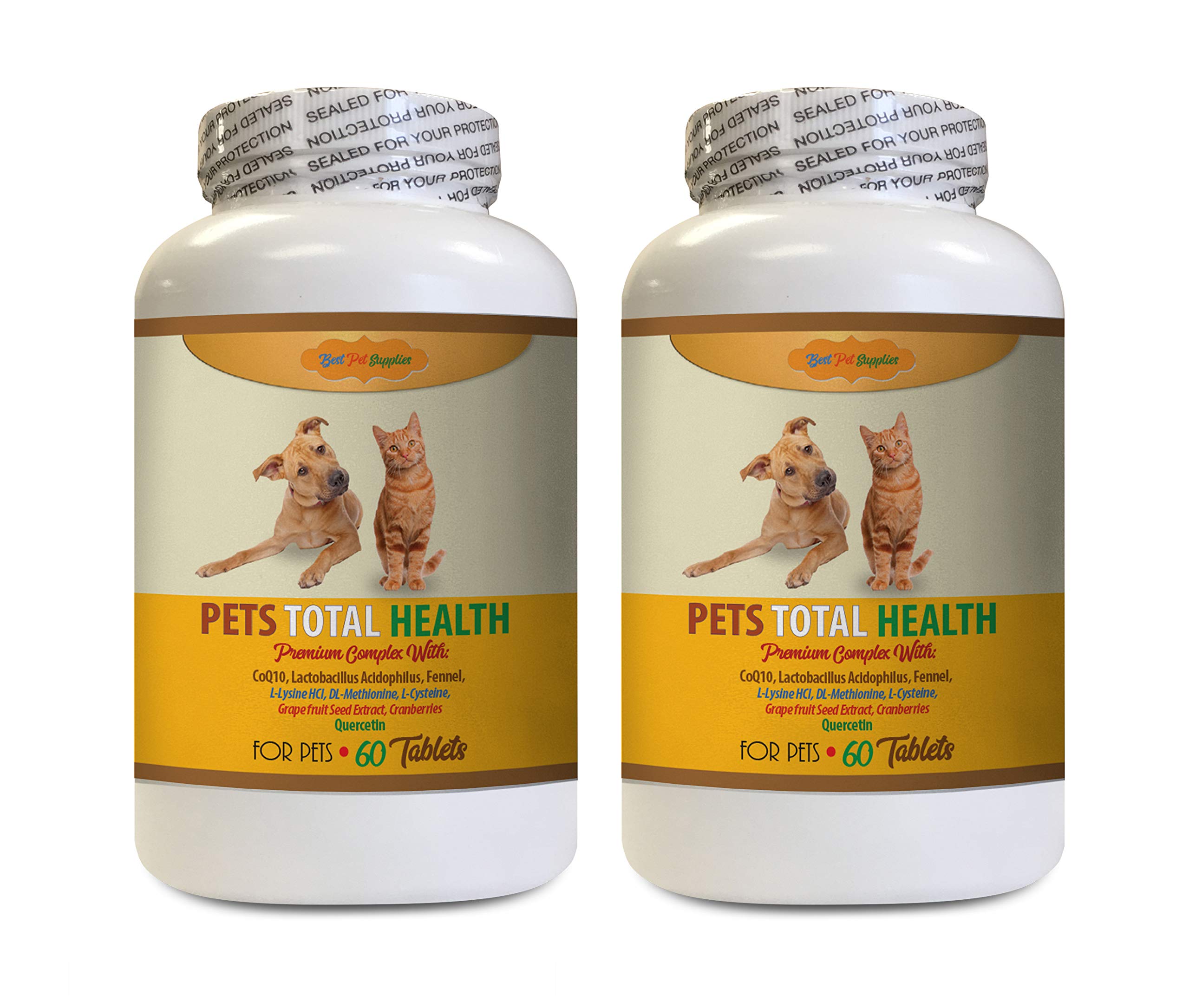 BEST PET SUPPLIES LLC cat Hair Supplement Pets Premium Total Health