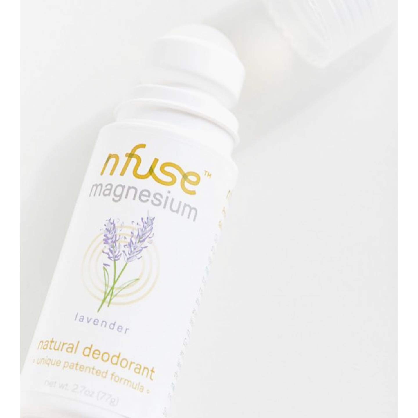 nfuse Natural Magnesium Rollon Deodorant Innovative Patented