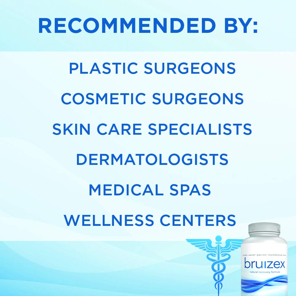BRUIZEX AntiBruising Supplement, NonGMO Bromelain & Quercetin Complex
