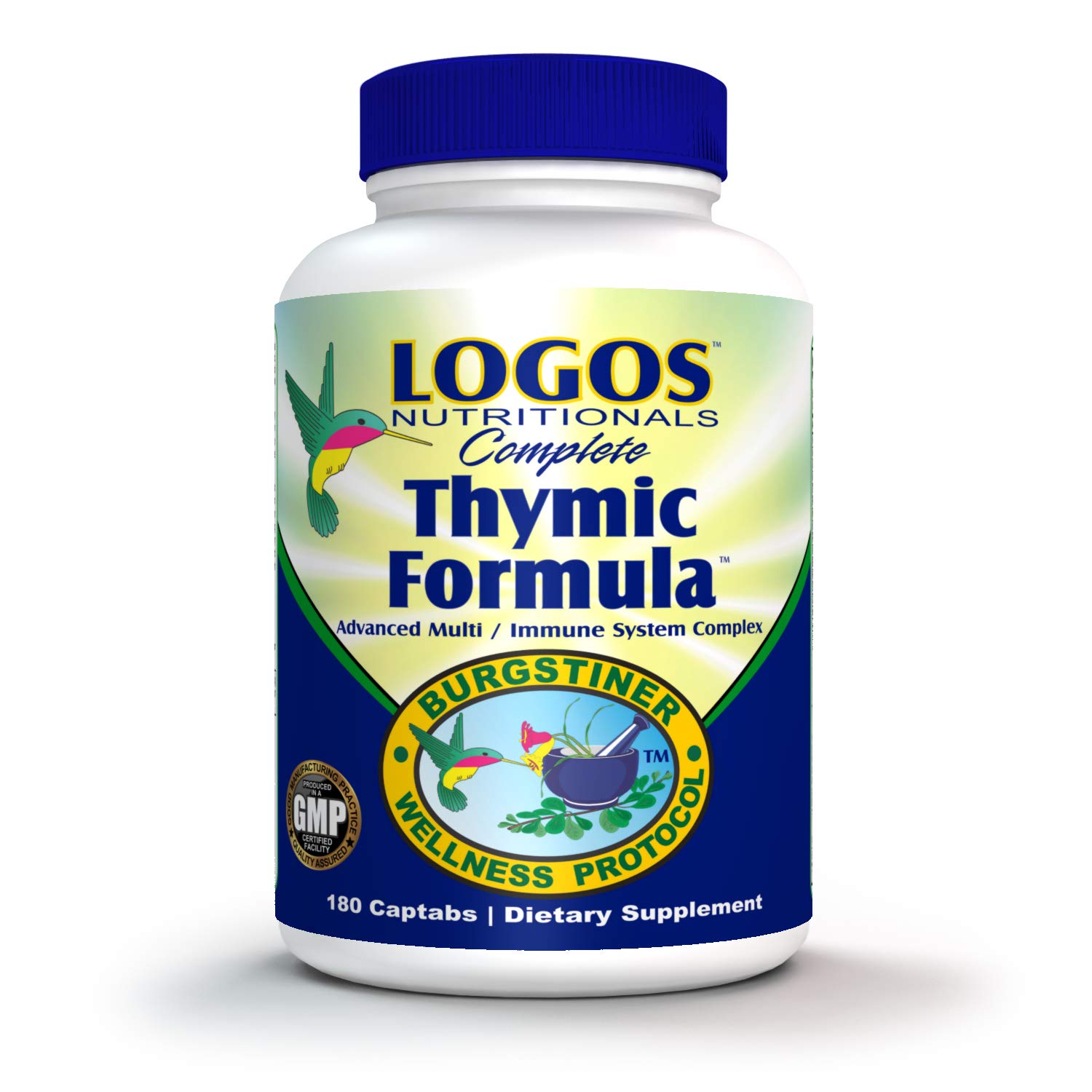 Logos Nutritionals Complete Thymic Formula 180 Captabs LifeIRL