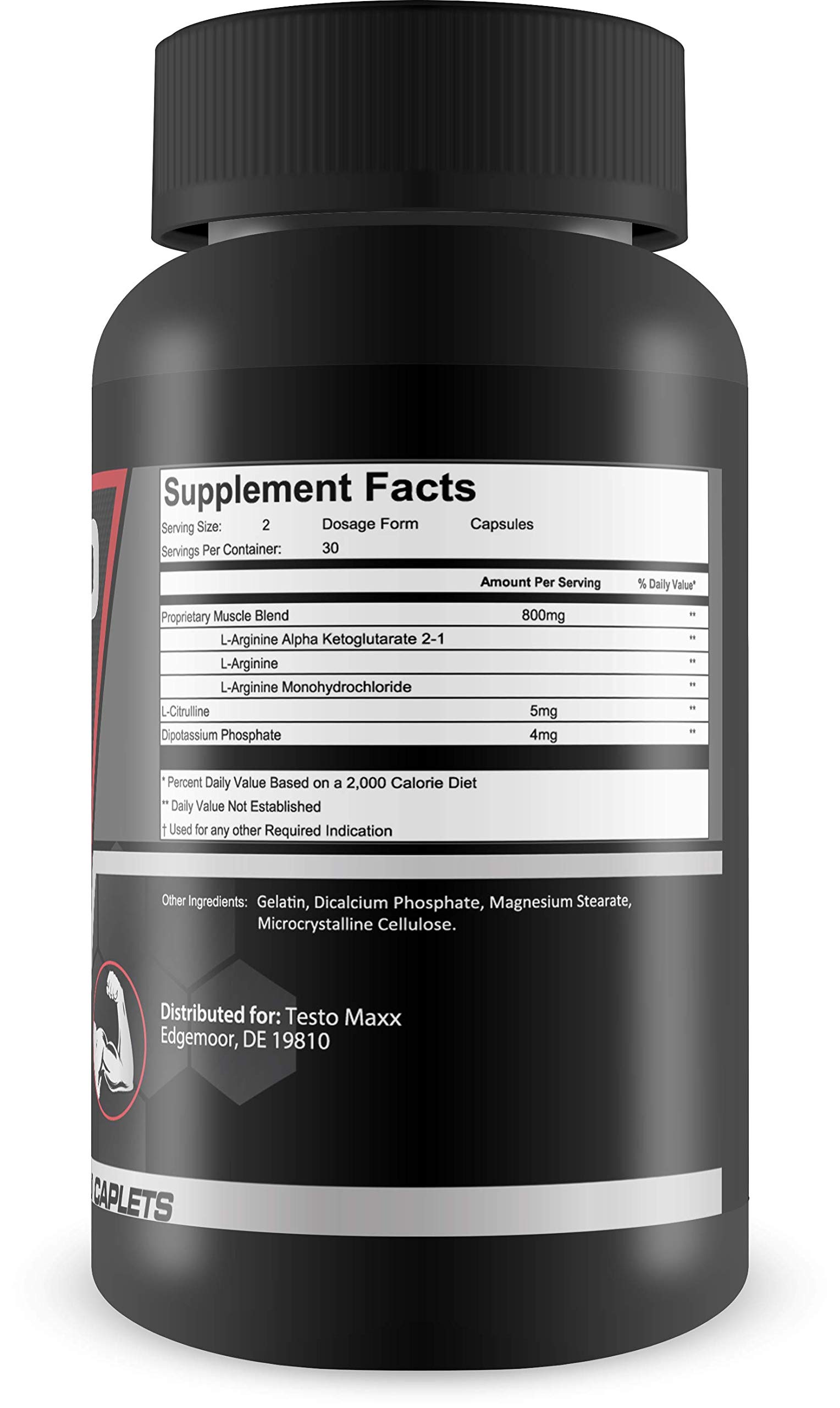 Prime X Nitro Max Nitric Oxide Supplement Premium Muscle Building