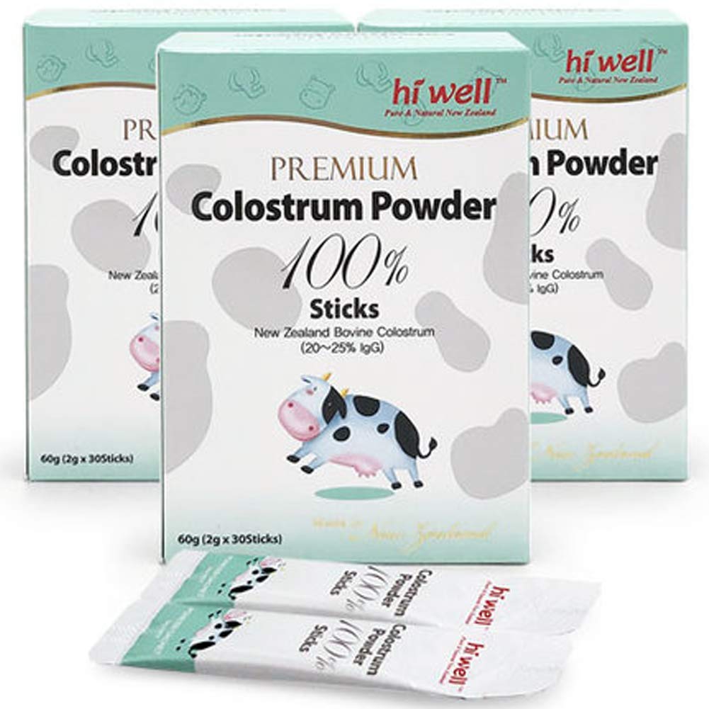 New_Zealand Bovine Colostrum Powder 100 Sticks Immunity Support