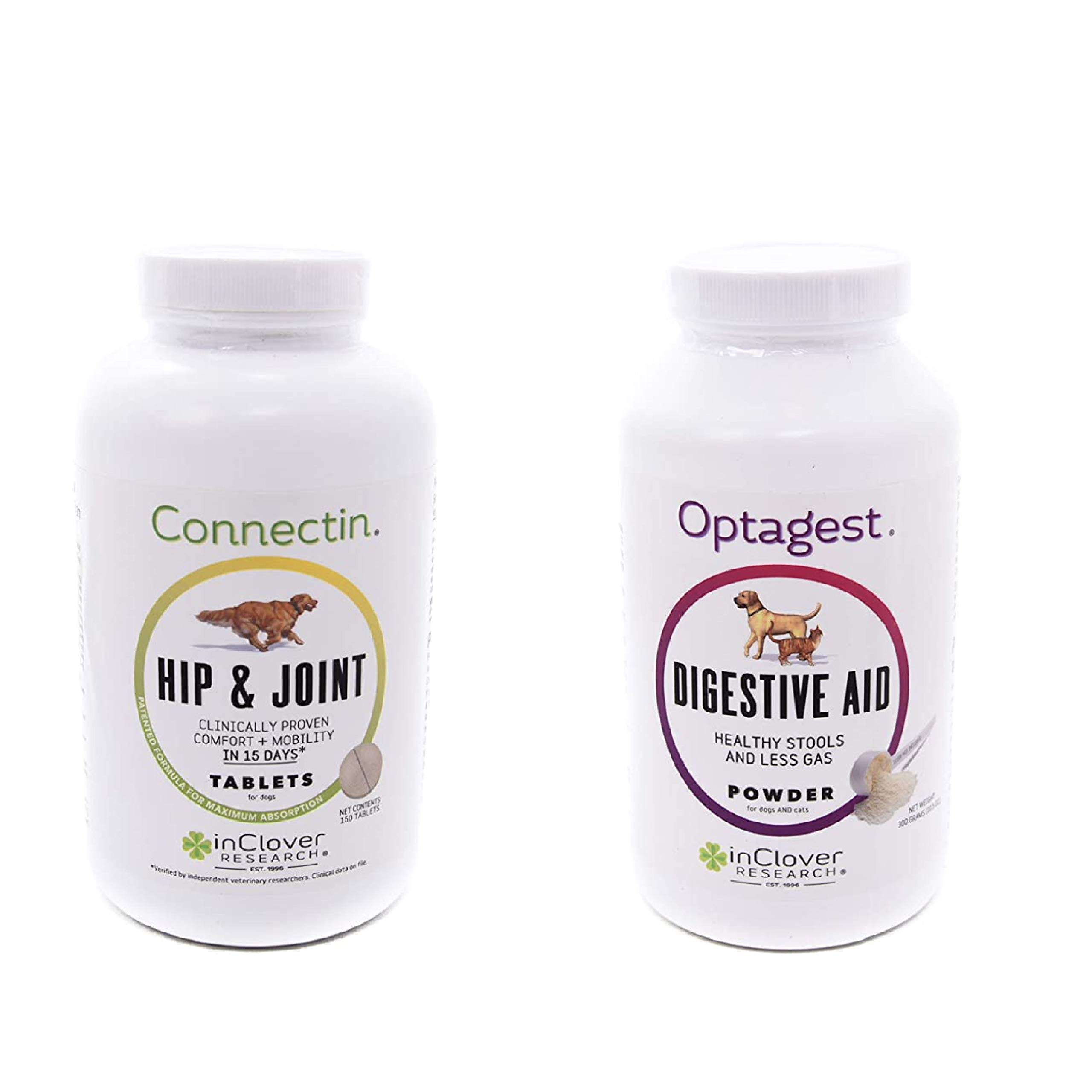 In Clover Connectin Hip and Joint Tablet Supplement for Dogs (150 Count