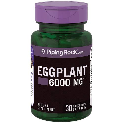 Eggplant Extract 6,000 mg 30 Capsules LifeIRL