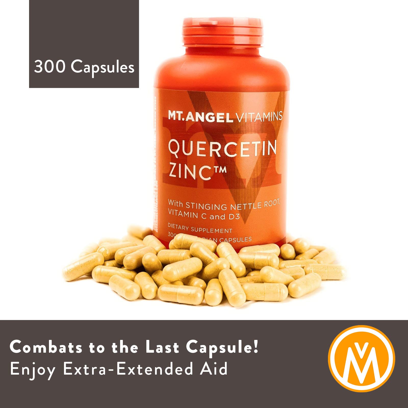 Quercetin Zinc Immune Support Supplement with Vitamins C & D3