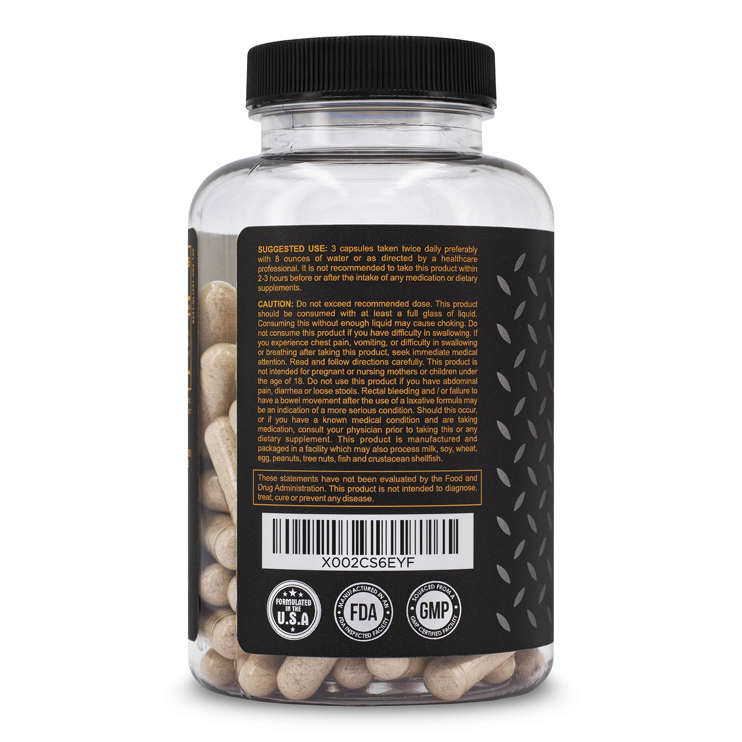 Steel Stool Fiber Supplement for Men & Women with High Protein Diets AllNatural Psyllium Husk