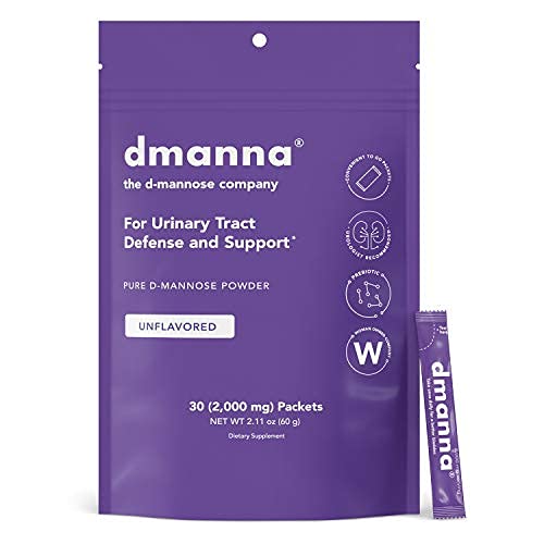 Dmannose Powder To Go Packets with 2,000mg per Serving, FastActing